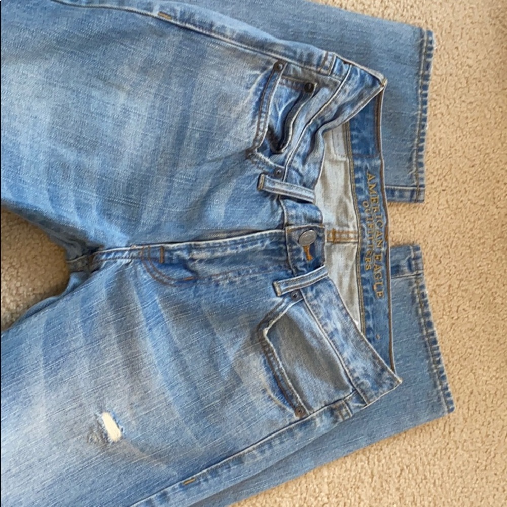 American Eagle slim straight 26/28